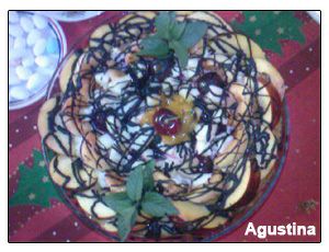 Agustina envia Torta de frutas