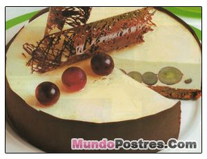 Brownies con uvas al whisky