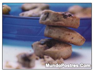 Galletas de coco y chocolate