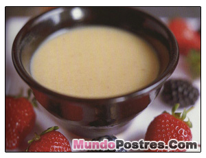 Fondue de Chocolate Blanco Fondue de Chocolate Blanco