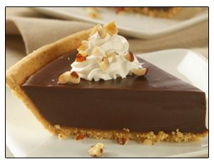 Pie de Chocolate Sedoso