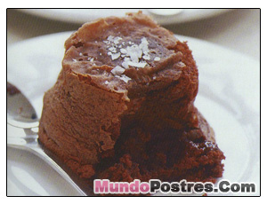 pudin de chocolate ligero