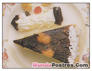 tarta quemada