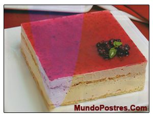 Torta de crema al licor