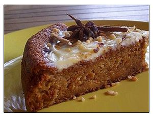 Torta de Calabaza, Zanahoria y Manzana