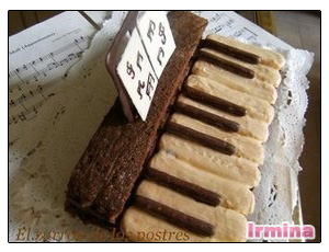 Tarta "La Sonata del Pianista" Tarta "La Sonata del Pianista"