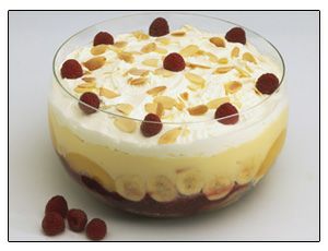 Trifle de frutillas y chocolate