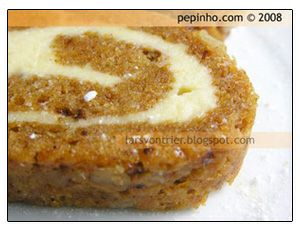 Tronco de Calabaza con Crema Mascarpone