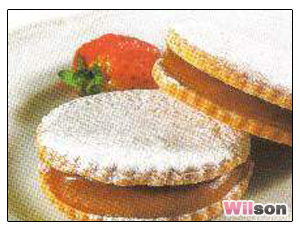 Wilson nos envío Alfajores de Maicena Wilson nos envío Alfajores de Maicena