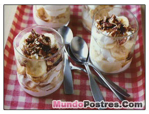 yogurt con platano